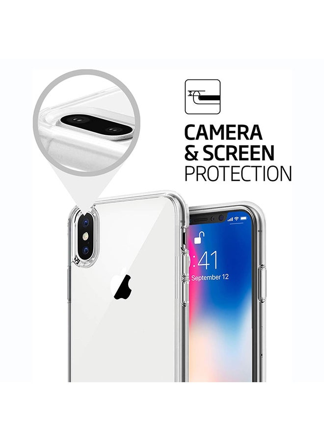 O Ozone Clear Classic Case Compatible With iPhone X/XS | Transparent Slim Soft TPU Back Cover | Anti-Yellow Shockproof Protective Phone Case - Image 5