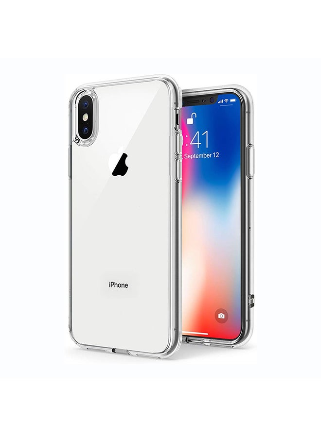 O Ozone Clear Classic Case Compatible With iPhone X/XS | Transparent Slim Soft TPU Back Cover | Anti-Yellow Shockproof Protective Phone Case - Image 1