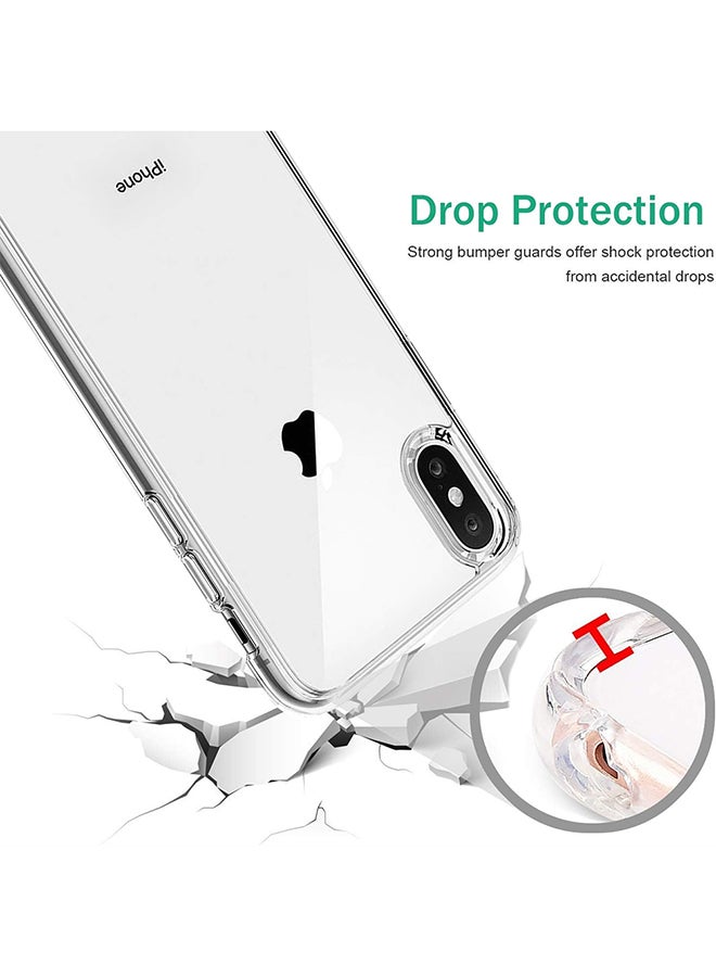 O Ozone Clear Classic Case Compatible With iPhone X/XS | Transparent Slim Soft TPU Back Cover | Anti-Yellow Shockproof Protective Phone Case - Image 4