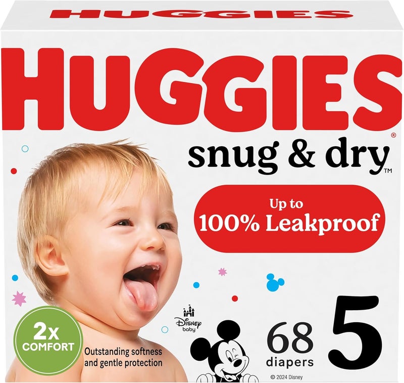 Huggies Snug & Dry Size 5 Diapers - 68 Count - Image 1