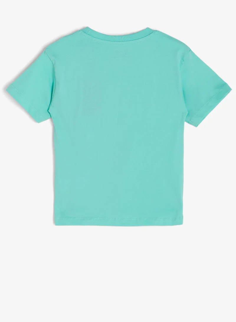 ريبلز مع نمشي Girls Drop Shoulder T-shirt