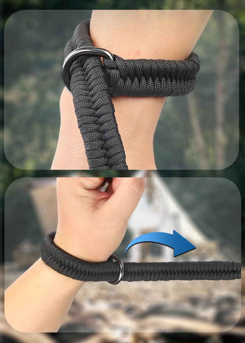 ZXZone Camera Wrist Strap for DSLR Mirrorless Cameraï¼ŒCamera Hand Strap with Safer Connector (Black-12) - Image 4
