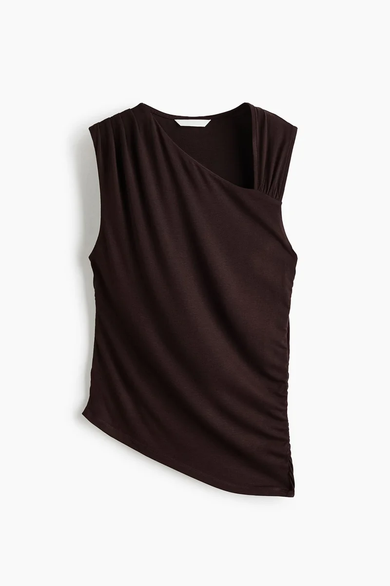 H&M Draped asymmetric top