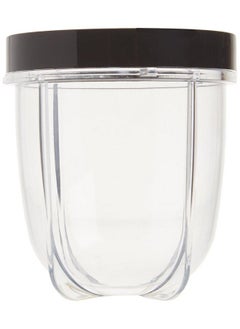 Magic Bullet 12 Oz Short Cup With Resealable Lid 1 Count (Pack Of 1) Clear/Black  - Image 3