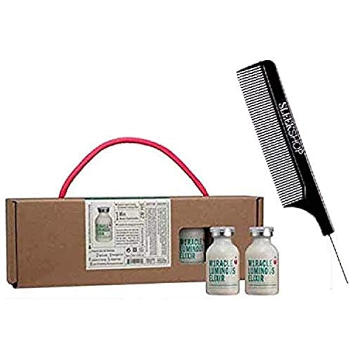 Chihtsai Miracle Luminous Elixir (w/Sleek Comb) Concentrated Conditioner for a Miracle Transformation (6 PIECE VIALS) - Image 1