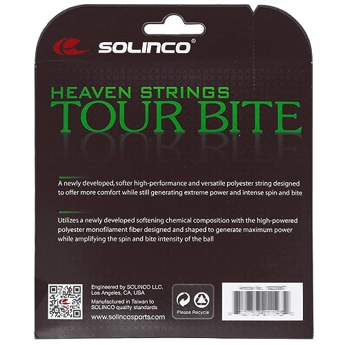Solinco Tour Bite Soft (16-1.30mm) Tennis String (Silver) - Image 3