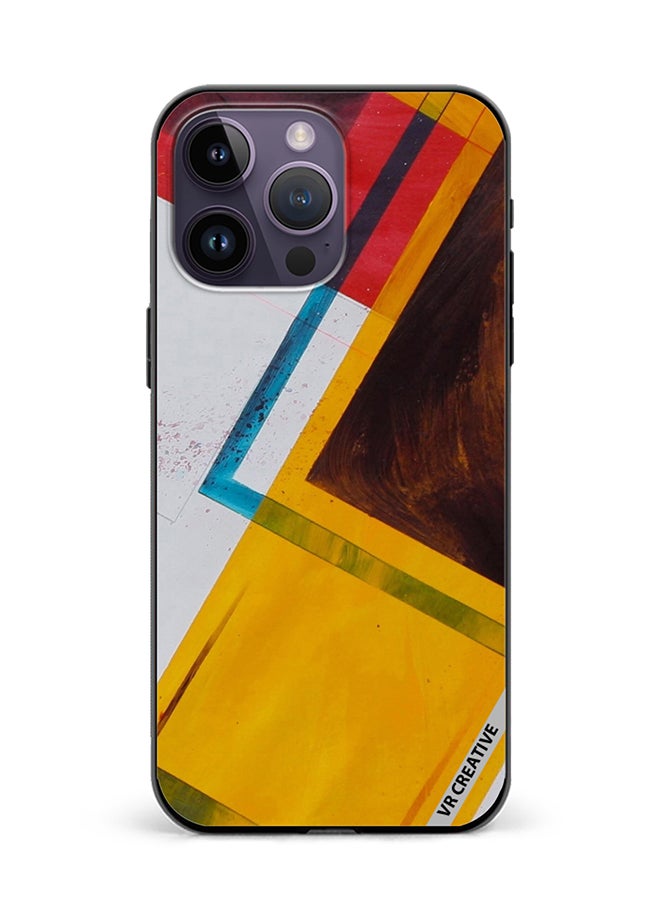 VR CREATIVE Protective Case Cover For Apple iPhone 15 Pro Max Abstract Design Multicolour - Image 1