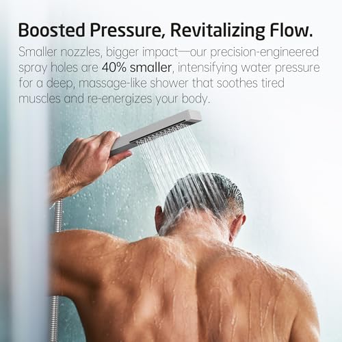 KES Shower Faucet Set, Shower System with 10 Inches Rain Shower Head with Handheld Spray, Pressure Balance Shower Faucets Sets Complete Brushed Nickel (cUPC Certified Valve Included), XB6230F18-BN - Image 3