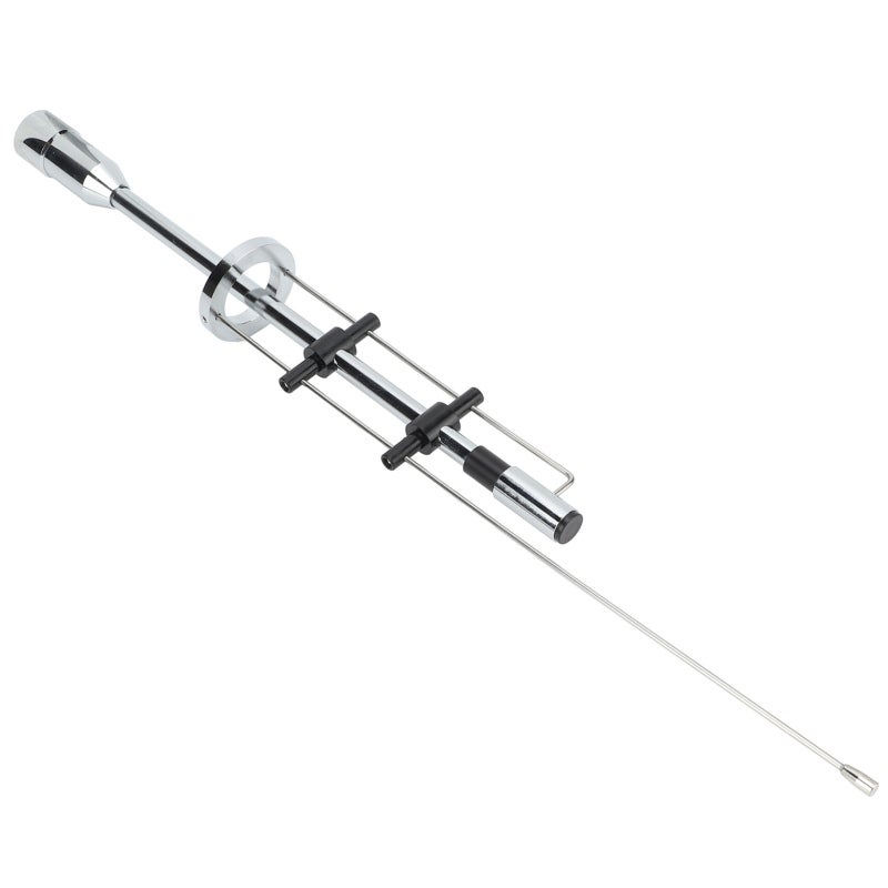 Dual Band Car Antenna: ABS & Metal Material, High Strength Rustproof, Stable Signal Reception - Radiation Protection, Easy Installation Vehicle Mounted Radio Antenna for Amateur Ham Radio Use - Image 2