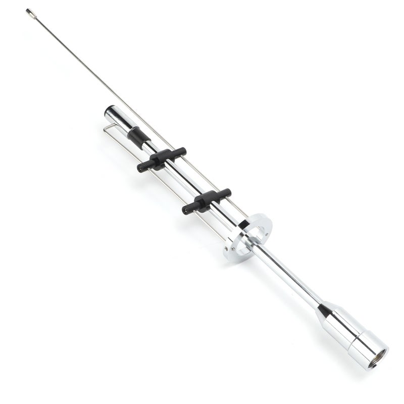 Dual Band Car Antenna: ABS & Metal Material, High Strength Rustproof, Stable Signal Reception - Radiation Protection, Easy Installation Vehicle Mounted Radio Antenna for Amateur Ham Radio Use - Image 3