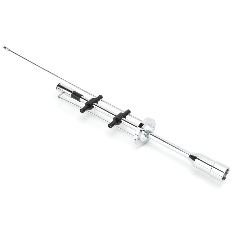 Dual Band Car Antenna: ABS & Metal Material, High Strength Rustproof, Stable Signal Reception - Radiation Protection, Easy Installation Vehicle Mounted Radio Antenna for Amateur Ham Radio Use - Image 1