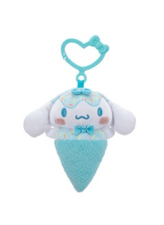 Hello Kitty Hello Kitty and Friends 4-Pack Ice Cream Clip-On Plush Featuring Hello Kitty, Kuromi, My Melody, and Cinnamoroll with Unique Bow Clips  - Image 2
