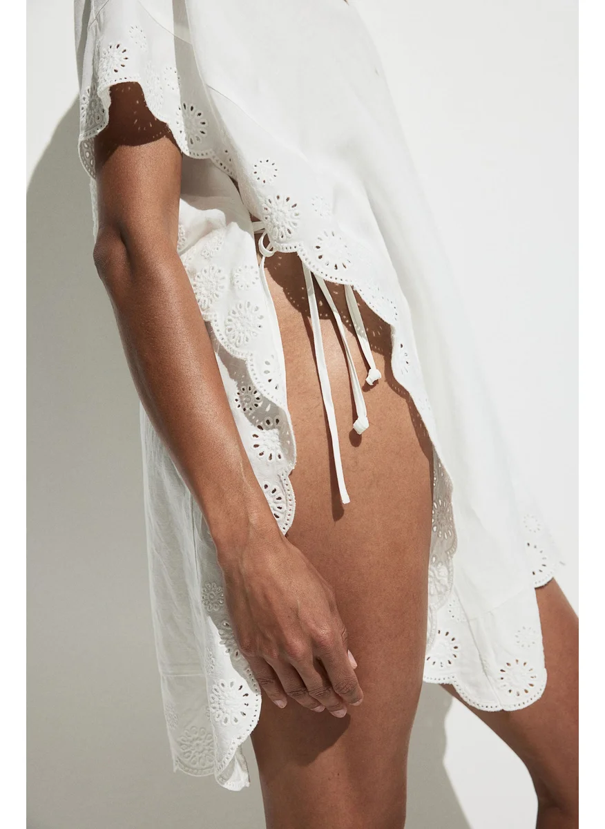 H&M Broderie Anglaise Beach Kaftan