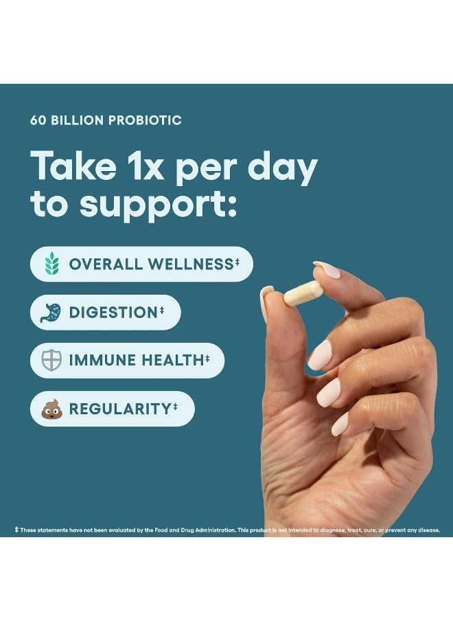 Physician's CHOICE Physician's CHOICE Probiotics 60 Billion CFU - 10 Strains + Organic Prebiotics  - Image 3