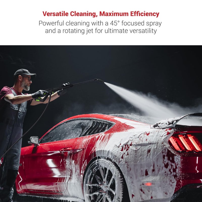 Dylect ® Turbo Lance for High Pressure Washer – High-Speed Jet Nozzle | Heavy-Duty Cleaning of Walls, Driveways, Vehicles | Compatible with Pressure washers - Image 3