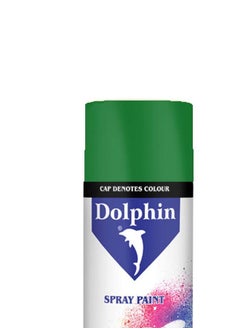 Dolphin Spray Paint Dolphin Fresh Green Color Diy Home Industrial Garage Automobiles Use 400 ml Fast Drying All Weather Resistance 