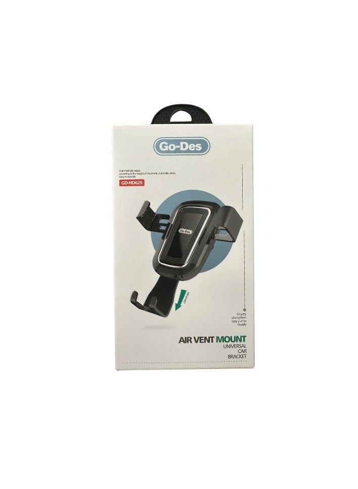 GO-Des  Universal  Holder Magnetic Air Vent Car Phone Mount HD-629 - Image 2