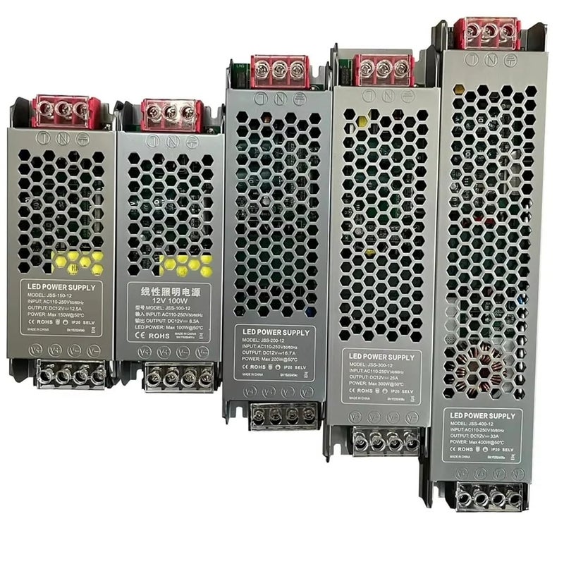 300W Ultra Thin Switching Power Supply AC 110 250V To DC 12V 24V Adapter Transformer - Image 2