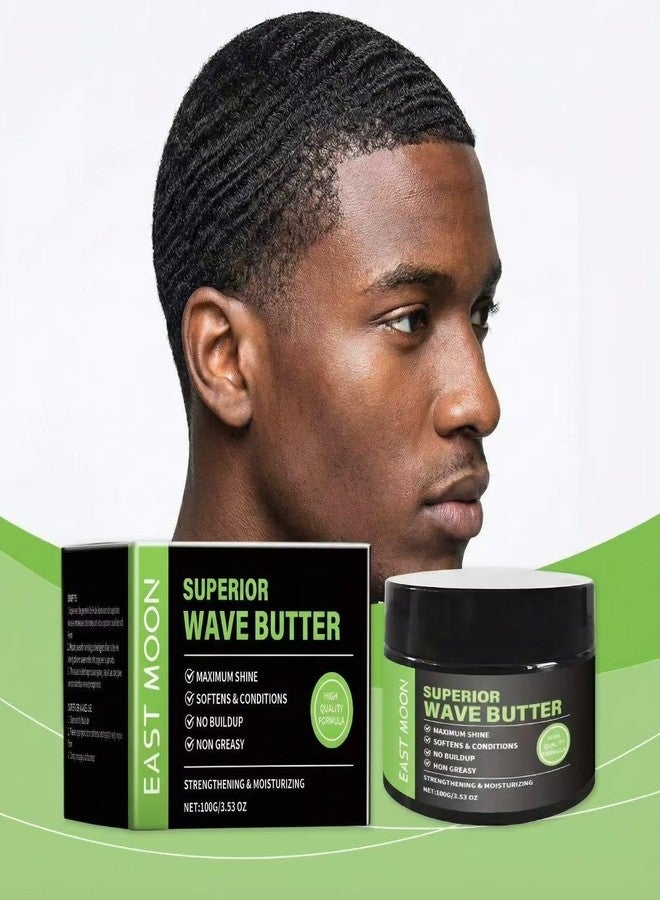 مجموعة KINGS OF WAVES Ultimate 360 Wave Kit للرجال - بوماد وزبدة للشعر المموج (بدون تراكم)، دوراج حريري، قبعة شعر مموجة قابلة للتهوية ووسادة تثبيت - نظام تدريب عميق للشعر المجعد (مجموعة تدريب زبدة الشعر المموج) - Image 3