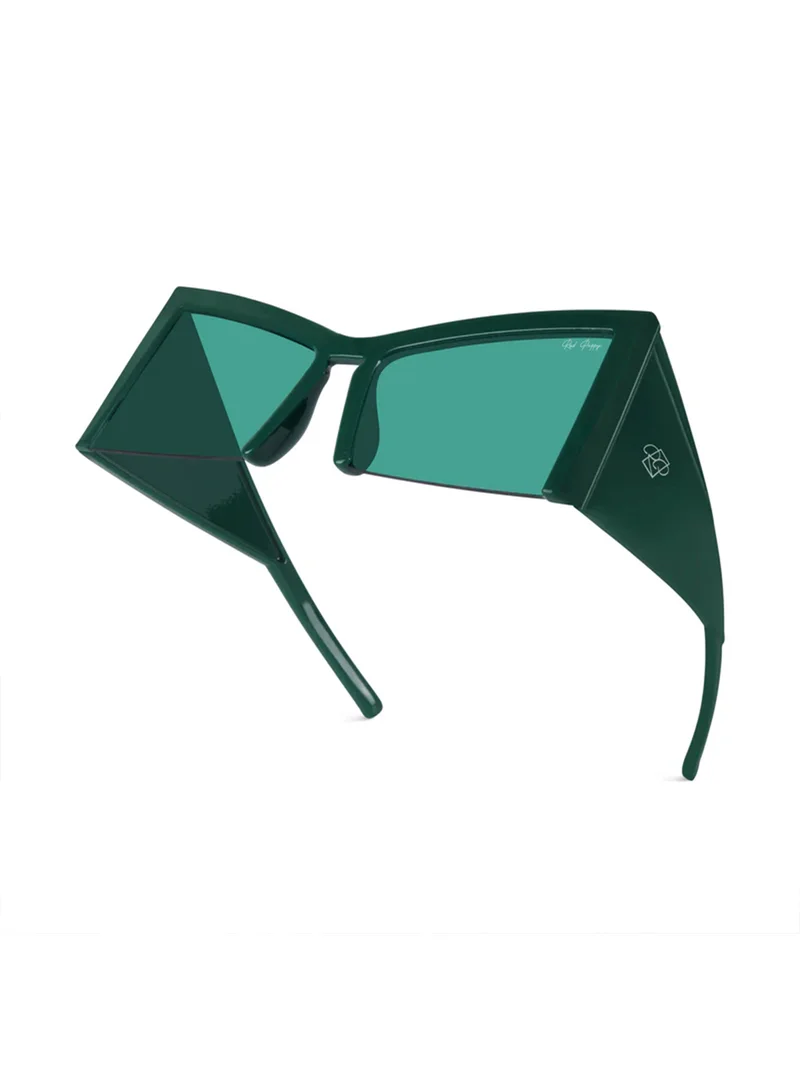 Woggles  Red Pappy Stellara Green Cateye Sunglasses  | Best Price UAE