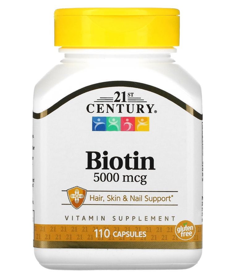 Biotin 5000 mcg 110 Capsules