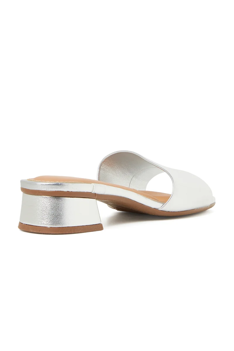Vizzano  VIZZANO LADIES Low Heel Sandals in Silver | Comfortable Everyday Footwear for Women | Best Price UAE