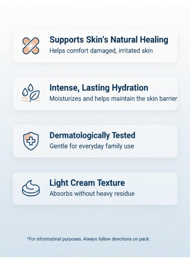 بيبانثين كريم مرطب 30 جم – ترطيب يومي للبشرة الجافة والحساسة – قوام خفيف موصى به من أطباء الجلدية - Image 5