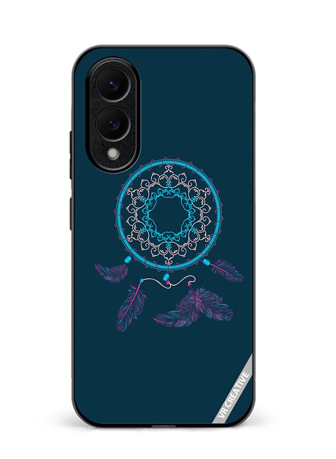 VR CREATIVE Protective Case Cover For Samsung Galaxy S25 Edge Dream Catcher Design Multicolour