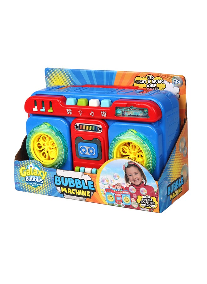 Galaxy Toys - Bubble 2 In 1 Radio With Light And Music With 1x80ml Bubble Solution - Image 1