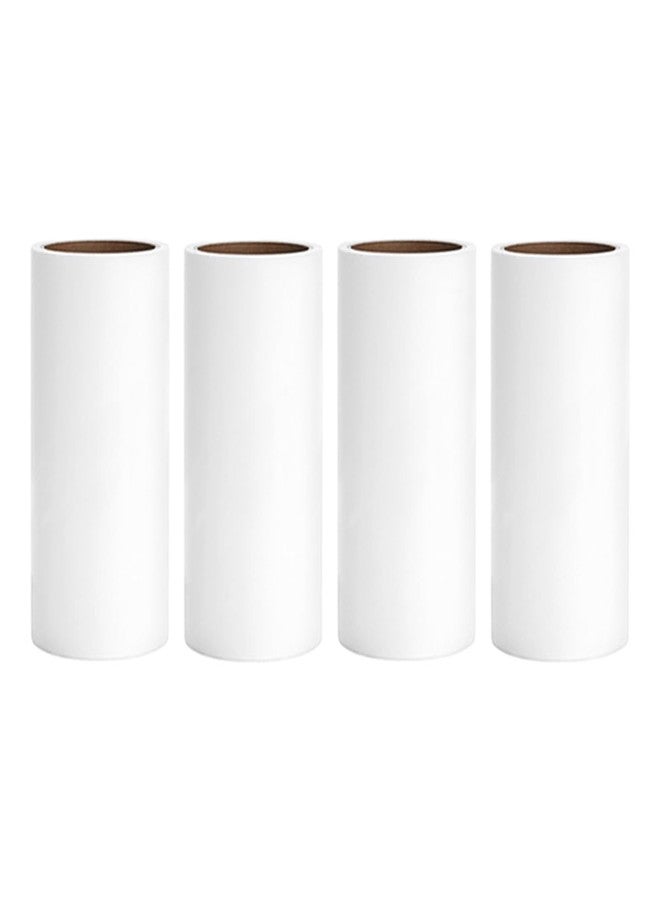 MINGRACE Lint Roller Refills 4 inch Extra Sticky Pet Hair Roller Replacement Refills Only, Inside Diameter 1.5 inch, 60 Sheets per Roll (Pack of 4, Total 240 Sheets) - Image 1