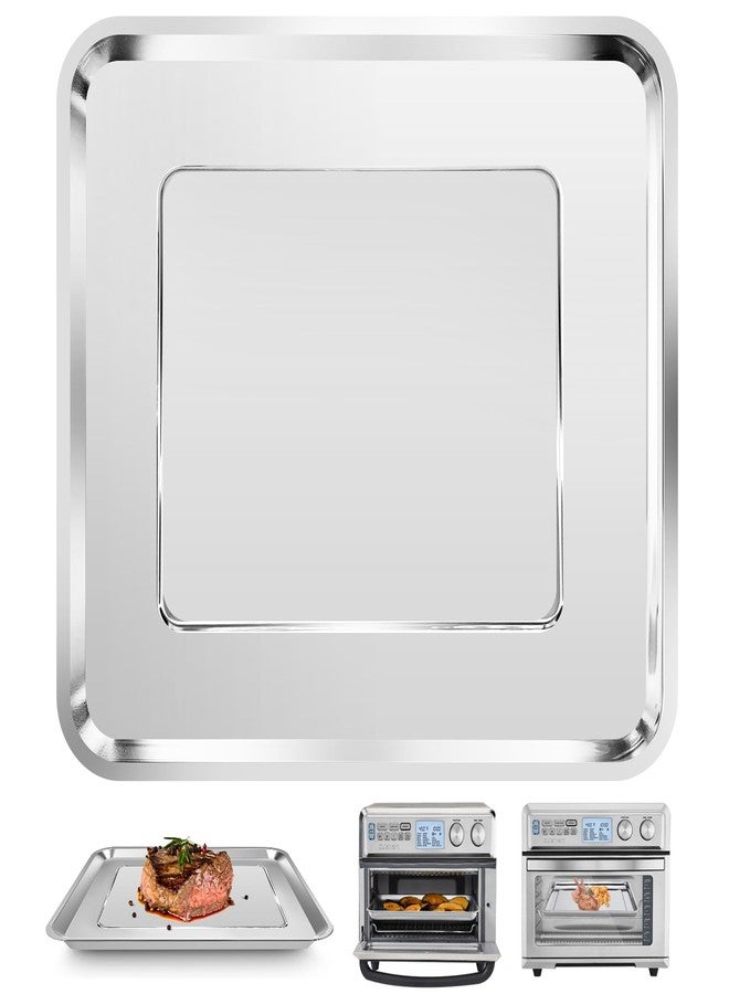 GXF Air Fryer Tray Replacement for Cuisinart TOA-95 Toaster Air Fryer Convection Oven, 14.5 * 11.6'' Non-stick Mesh Air Fryer Steel Basket Wire Rack Accessories Parts, Dishwasher Safe - Image 1
