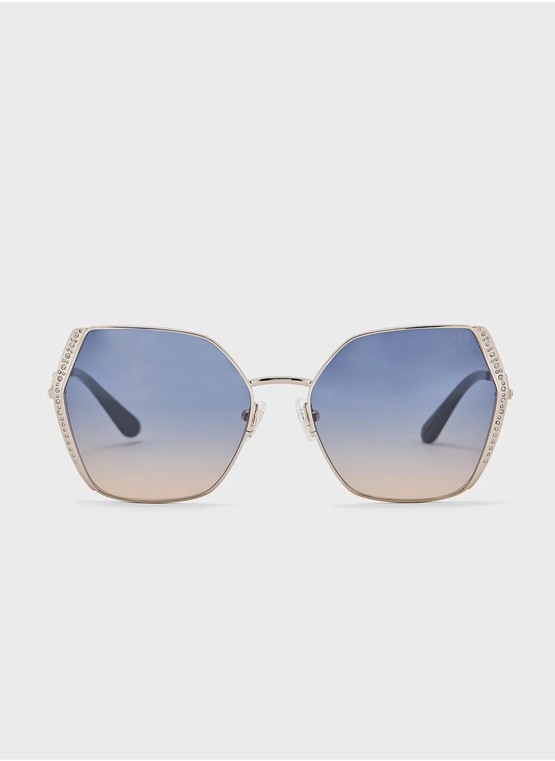 GUESS Uv-Protected Oversized Sunglasses