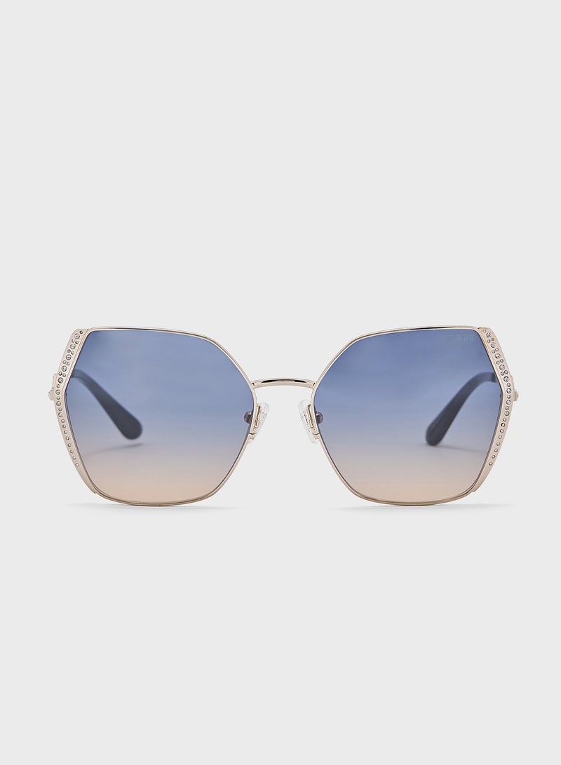 GUESS Uv-Protected Oversized Sunglasses - Image 2
