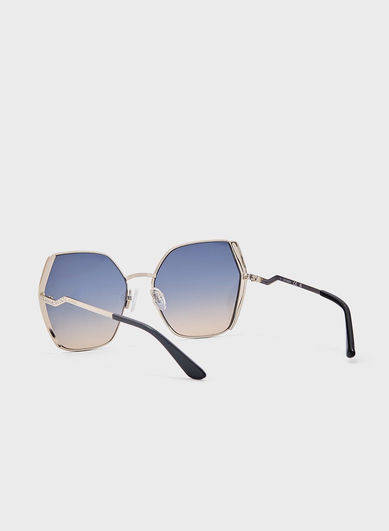 GUESS Uv-Protected Oversized Sunglasses - Image 3
