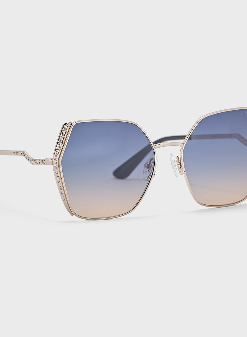 GUESS Uv-Protected Oversized Sunglasses - Image 4