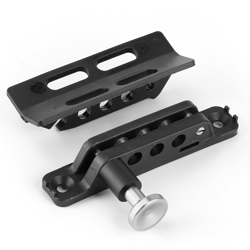 Car Extinguisher Mount Adjustable Bracket for Jeep Wrangler Polaris RZR UTV - Quick Release Design - Durable Nylon Aluminium Fastening for Seat Armrest - Image 4