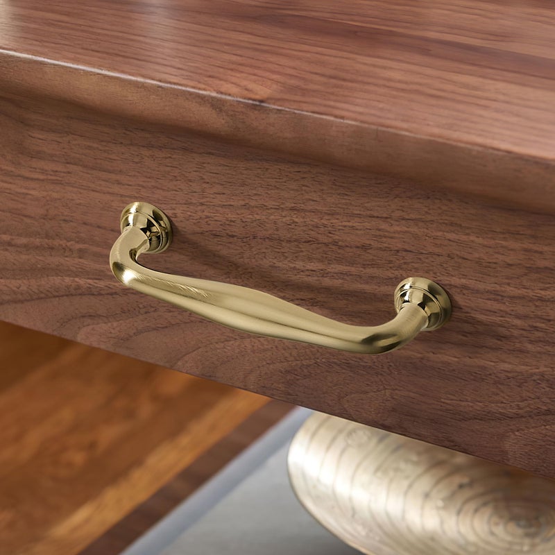 TUNNY 10 Pack Cabinet Handles-5"/128mm Screw Spacing Champagne Bronze Furniture Hardware Handles for Kitchen Cabinets Bedroom Dresser Wardrobe Cabinet Pulls - Image 4