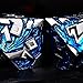 Rule Dice DD Dice Set Metal Dice Sets Dungeons and Dragons Dice Set with Gift Box D20 D4 D12 D10 D D8 D6 Blue Dragon Style Gaming DND Dice for MTG RPG TTPRG Silver Black - Image 4