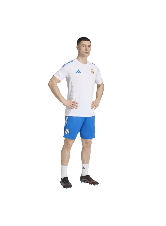adidas قميص رجالي أبيض بأكمام قصيرة