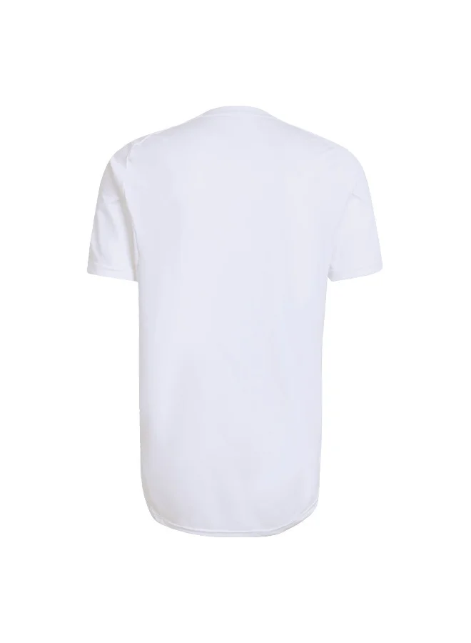 Adidas Adidas Real Eu Tr Jsy White Jersey (Short Sleeve) Jerseys For Men