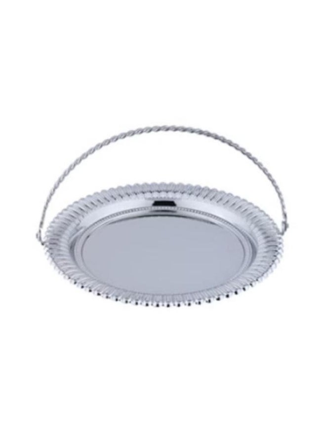 Circular chrome serving plate - pzsku/ZEEB0786285A06682B4D2Z/45/_/1720086848/ed154c88-5e18-48ef-aa92-b13d379ff781