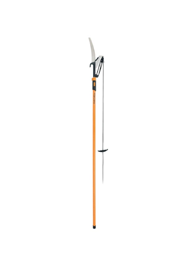 Fiskars Steel Curved Extendable Tree Pruner with Telescoping Handle Yellow and Black 12 ft 7508419 - Image 2