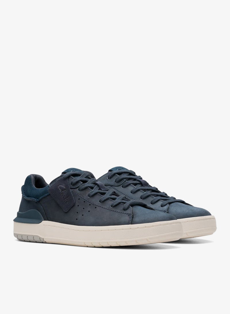 clarks Courtlite2 Run Navy Nubuck - Image 4