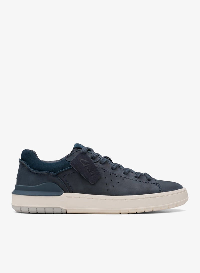 clarks Courtlite2 Run Navy Nubuck - Image 1