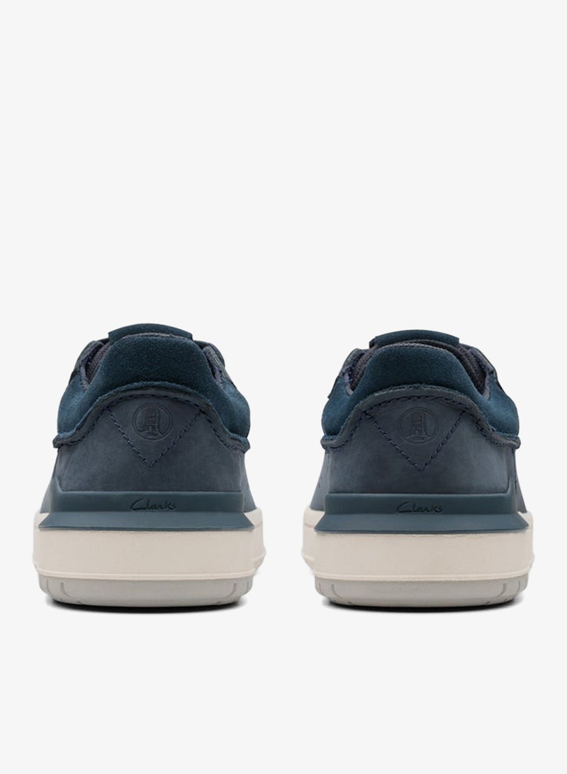 clarks Courtlite2 Run Navy Nubuck - Image 5