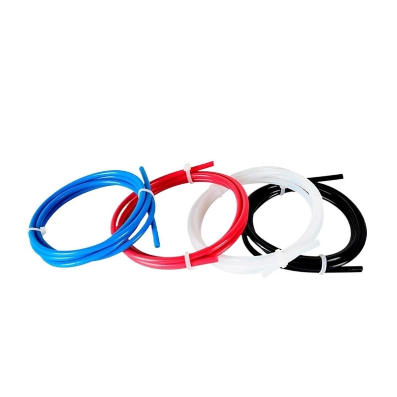 أنبوب PTFE أزرق 4 مم القطر الخارجي 2 مم القطر الداخلي 5 م لمتر طابعة ثلاثية الأبعاد بودين هوت إند إندر 3 سي آر 10 دليل خيوط الطباعة - Image 1