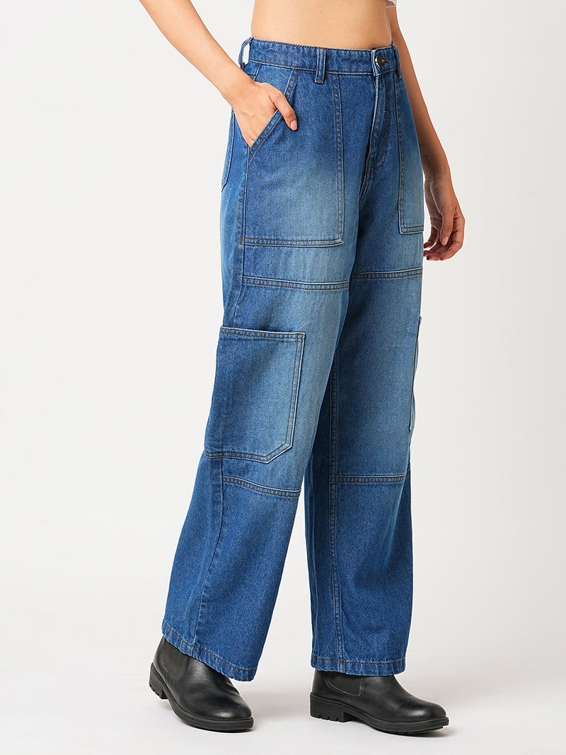 globus Globus Women Jean Straight Fit High-Rise Heavy Light Jeans  - Image 2