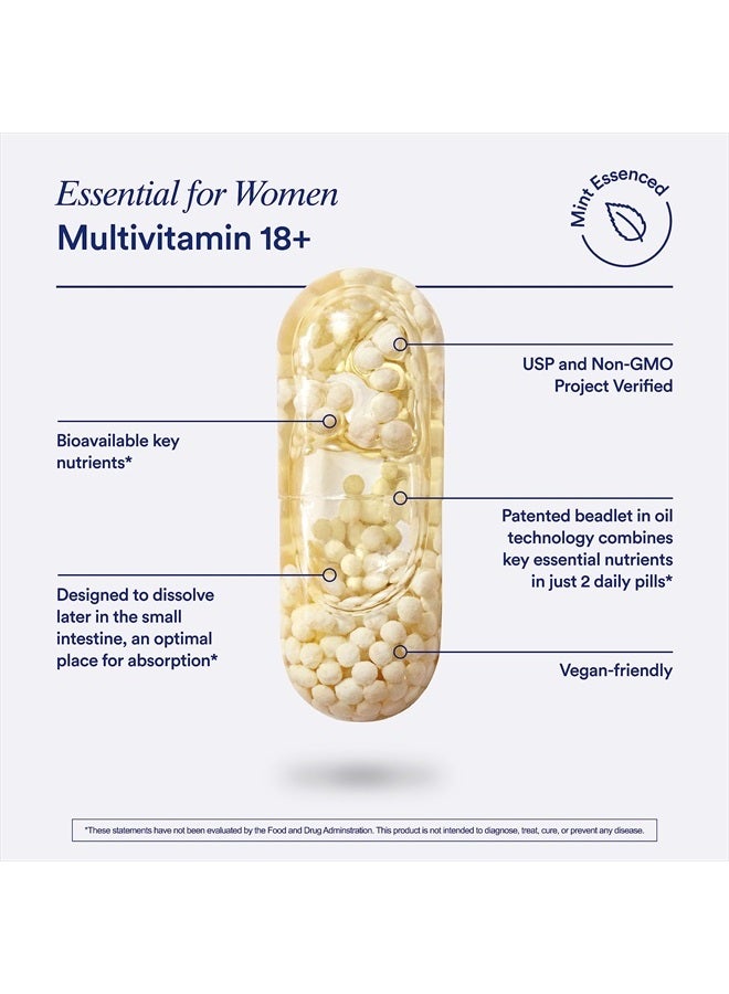 Ritual Multivitamin for Women 18+ with Vitamin D3 for Immune Support*, Vegan Omega 3 DHA, B12, Iron, Gluten Free, Non GMO, USP Verified, 30 Day Supply, 60 Capsules - Image 5