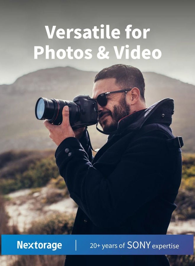 Nextorage 512GB F2SE High-Speed SDHC/SDXC Card with V60 UHS-II Performance (280MB/s Read & 150MB/s Write) for 4K/Continuous Shooting Video/Camera - Image 5