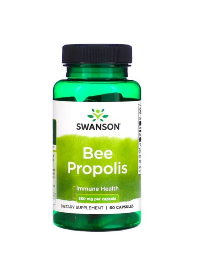 SWANSON Bee Propolis 550 mg 60 Capsules